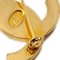 CHANEL 1996 Crystal & Gold CC Turnlock Brooch Small 121307, Image 4