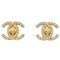 CC Turnlock Earrings in Gold from Chanel, Set of 2 1