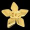 CHANEL 1996 Flower Brooch Gold 96P 83883 1