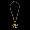 CHANEL 1996 Flower Gold Chain Pendant Necklace 74603 1