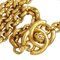 CHANEL 1996 Flower Gold Chain Pendant Necklace 74603 3