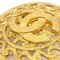 Fretwork Paisley Brosche in Gold von Chanel 3