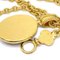 CHANEL 1996 Gold Chain Pendant Necklace 96A 29098 3