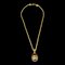 CHANEL 1996 Gold Chain Pendant Necklace 96A 29098 1