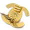 Kleine Turnlock Ohrringe in Gold von Chanel, 2 . Set 4