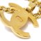 CHANEL 1996 Turnlock Gold Chain Necklace 96P 96742 3