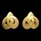 Chanel 1997 Heart Cc Earrings Gold Medium Ak38397K, Set of 2 1