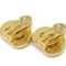 Chanel 1997 Heart Earrings Gold Medium 46359, Set of 2 3
