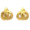 Heart CC Earrings from Chanel, 1997, Set of 2, Image 1
