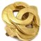 Chanel 1997 Heart Earrings Gold Small 03494, Set of 2, Image 2
