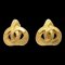 Chanel 1997 Heart Earrings Gold Small 03520, Set of 2, Image 1