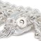 Ciondolo Turnlock rotondo con catena in argento di Chanel, Immagine 3