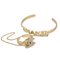 Bague et bracelet Cruise Crystal & Gold CC de Chanel 1