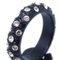 Crystal & Black Cc Ring from Chanel, Image 3