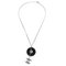 Collar Spring Record & CC de cadena de plata de Chanel, Imagen 2