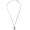 Crystal & Silver CC Necklace from Chanel, Image 2