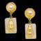 Chanel Artificial Pearl Dangle Earrings 97P 130867, Set of 2 1