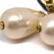 Orecchini pendenti con perle nere e sintetiche di Chanel, set di 2, Immagine 3