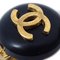Chanel Boucles d'Oreilles Pendantes avec Perle Artificielle Noir 95P 29891, Set de 2 3
