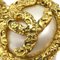Chanel Ohrhänger mit künstlichen Perlen und Fransen Clip-On Gold Weiß 93P 89893, 2er Set 2