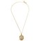CHANEL Künstliche Perlenkette mit Goldkette 142097 2