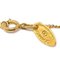 CHANEL Collar con colgante de cadena de oro con perlas artificiales 142097, Imagen 4