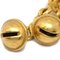 Chanel Bell Dangle Earrings Clip-On Gold 95P 131591, Set of 2 2