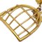 Chanel Birdcage Dangle Earrings Clip-On Gold 93A 120661, Set of 2 2
