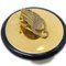Chanel Cc Ohrringe Clip-On in Schwarz & Gold 97339, 2 . Set 4