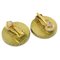 Chanel Black & Gold Rope Edge Earrings Clip-On 69187, Set of 2 3