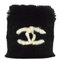 Bracciale rigido in pelliccia nera di Chanel, Immagine 1