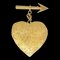 CHANEL Bow And Arrow Heart Brooch Gold 93P 142129 1