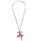 Gold Bow Chain Necklace from Chanel 2