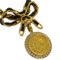 Bow Medallion Rhinestone Pendant from Chanel 2