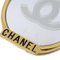 CHANEL Bow Mirror Brooch Pin Gold 49939 2