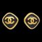 Pendientes Chanel Brown Rhombus con clip 97A 142355. Juego de 2, Imagen 1