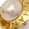 Chanel Button Künstliche Perlen Ohrringe Clip-On Weißgold 2230 142098, 2 . Set 2