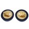 Chanel Button Earrings Clip-On Black 131746, Set of 2 3