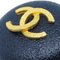 Chanel Boucles d'Oreilles Bouton Clip-On Noir 93A 142105, Set de 2 2