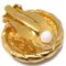 Chanel Button Earrings Clip-On Gold 2398 131777, Set of 2, Image 3
