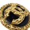 Boucles d'Oreilles Clip-On Button de Chanel, Set de 2 2