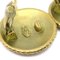Chanel Button Earrings Clip-On Gold 94A 19484, Set of 2 4