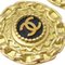 Pendientes Chanel de botón con clip dorado y negro 95P 142176. Juego de 2, Imagen 2