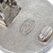 Orecchini a bottone Chanel in argento 97P 131504, set di 2, Immagine 4