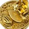 Orecchini a bottone Chanel in oro 94P 130780, set di 2, Immagine 4