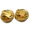 Chanel Button Earrings Gold 94P 130780, Set of 2 3