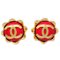 Boucles d'Oreilles Clip-On Button de Chanel, Set de 2 1