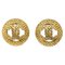 Clip-On Button Earrings from Chanel, Set of 2 1