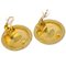 Chanel Button Earrings Gold Clip-On 96P 122626, Set of 2, Image 4