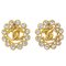 Clip-On Button Earrings from Chanel, Set of 2, Image 1